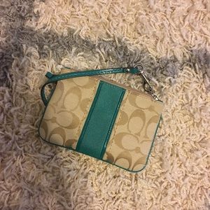 Coach wristlet